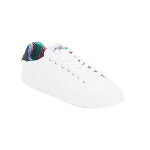MISSONI White/black Cassetta Pixel Sneakers